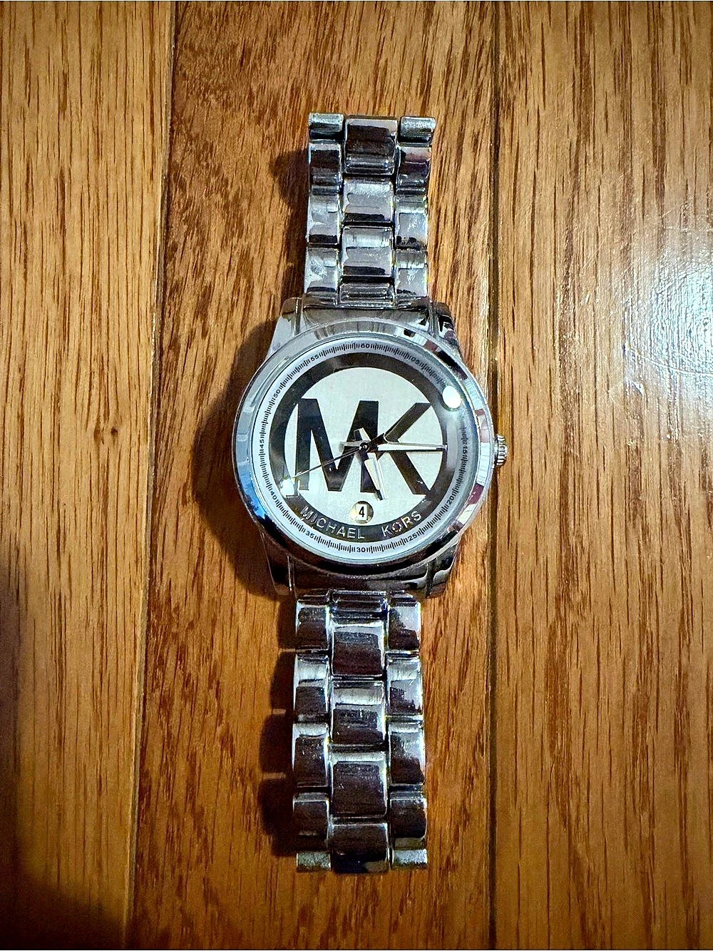 Michael Kors Runway Chronograph Watch Silver